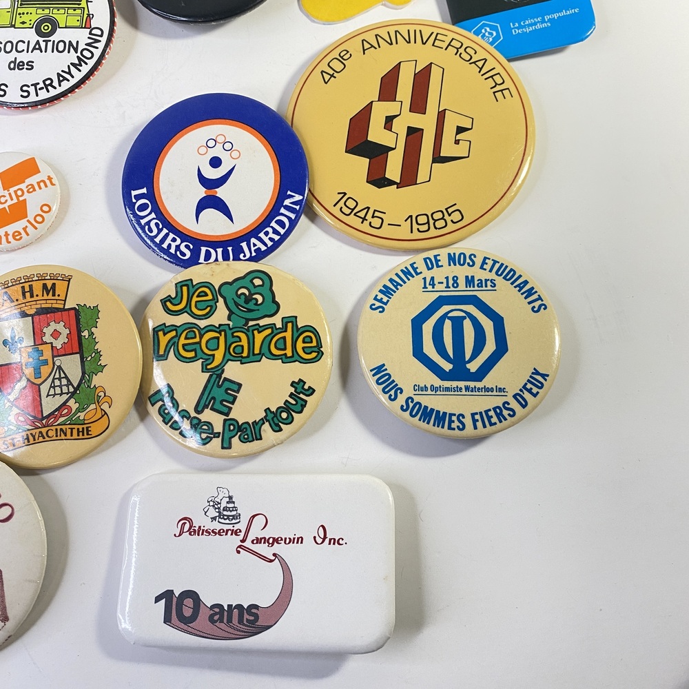 Vintage Button Pin Collection Lot - Picture 5 of 9